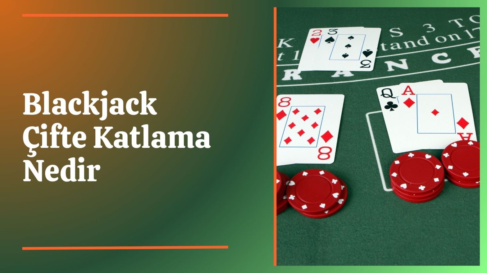 Blackjack Çifte Katlama Nedir